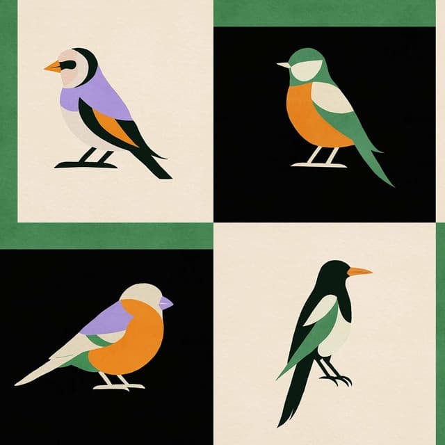 Imagen de Coordonne Like a Bird papel pintado TNT 🎨 en OfertitasTOP