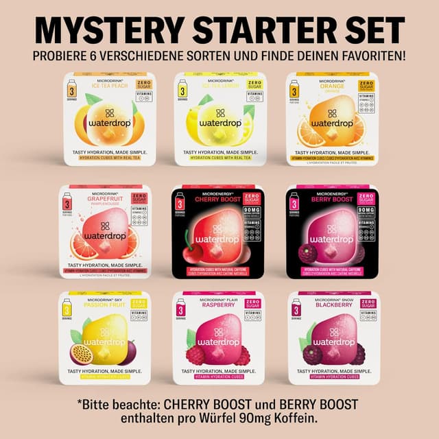 Detalle 2 de waterdrop® Starter Set 600ml Trinkflasche