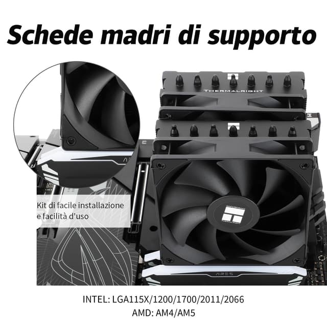 Thumbnail 4 de TR Phantom Spirit 120 SE Black CPU-Kühler 125 mm