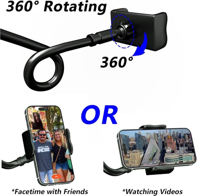 Thumbnail 5 de Universal Flexible Gooseneck Phone Mount 3.5–7"