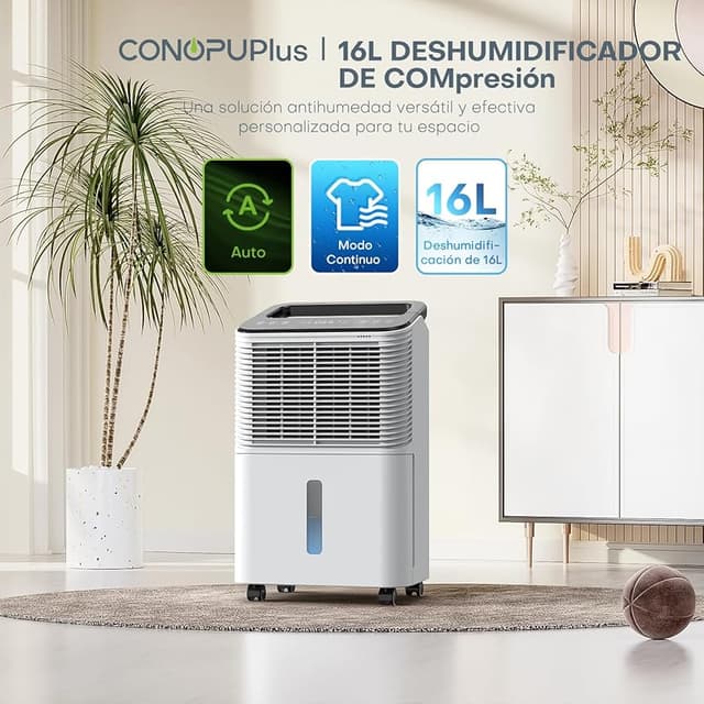 Imagen de CONOPUPlus 16L/día Deshumidificador 30 m² en OfertitasTOP