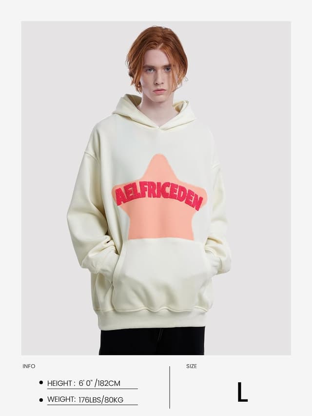 Thumbnail 5 de Aelfric Eden Graphic Hoodie Oversized