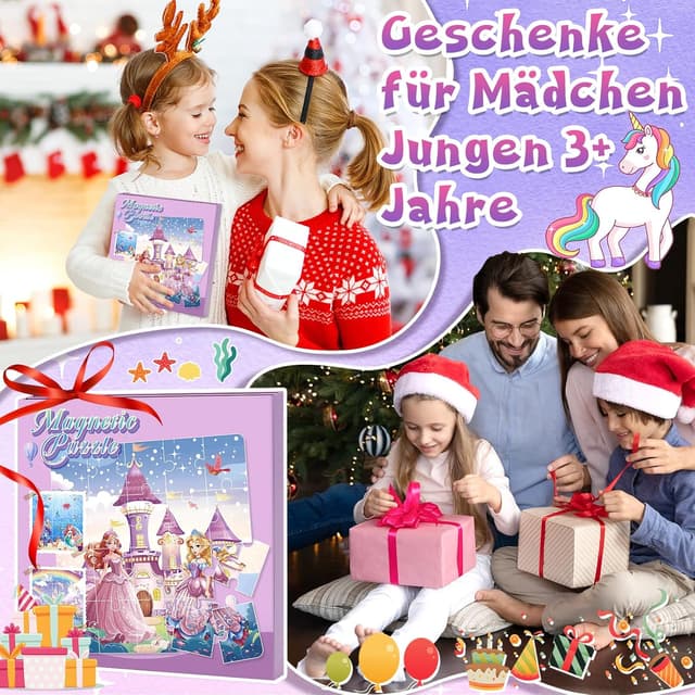 Thumbnail 6 de Dikence Magnet Puzzle Spielzeug 7.1x7.1 Zoll
