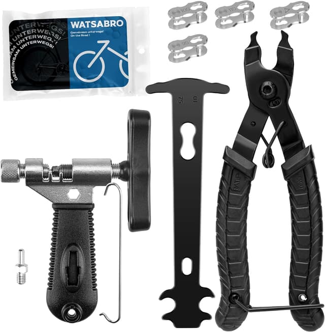 Detalle de WATSABRO Kettennieter Fahrrad Set für 6-12