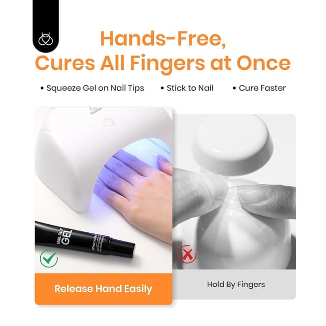 Thumbnail 2 de Beetles Nail Glue Gel for Acrylic & DIY Mani