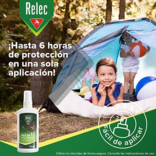 Detalle 2 de Relec Spray Antimosquitos para Niños 100 ml