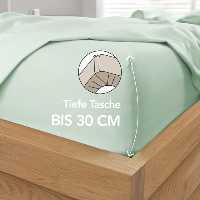 Thumbnail 1 de Dreamzie Spannbettlaken 200x200 cm