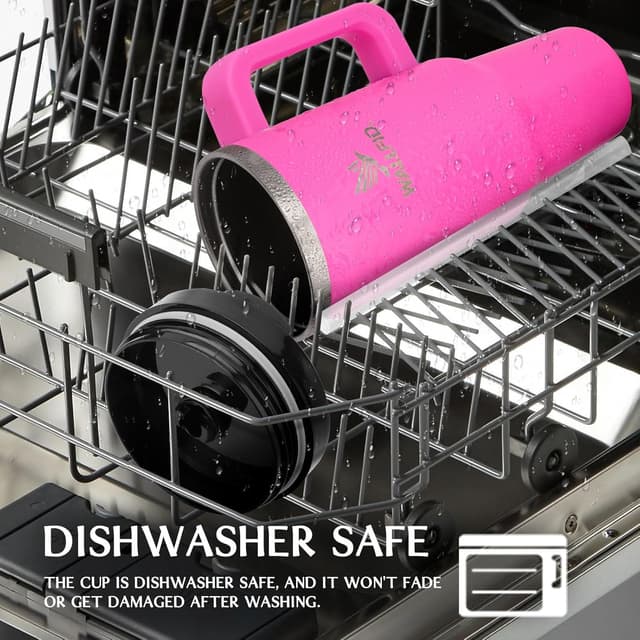 Detalle de Gobelet isotherme 40oz en acier inox