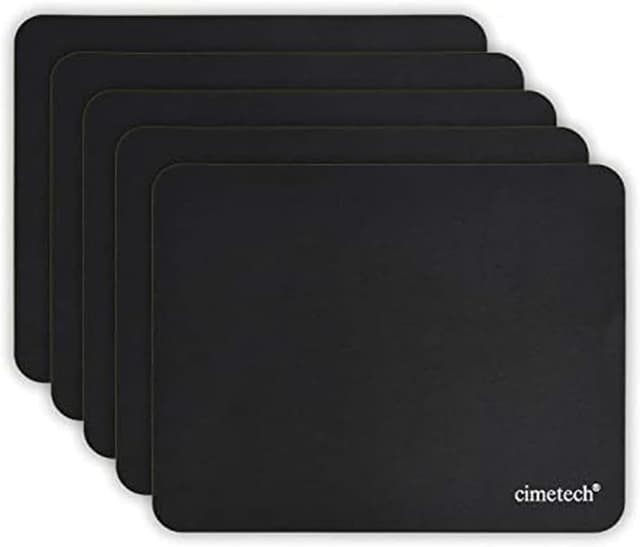 Detalle de cimetech Gaming-Mauspad 230 x 180 x 1 mm für alle Maustypen mit rutschfester Unterseite