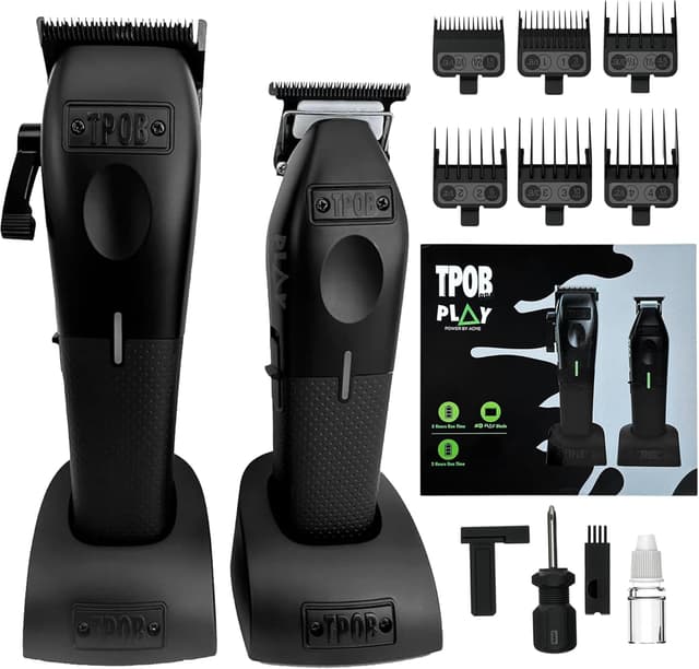 Detalle de Barber clippers 7500 RPM trimmer set