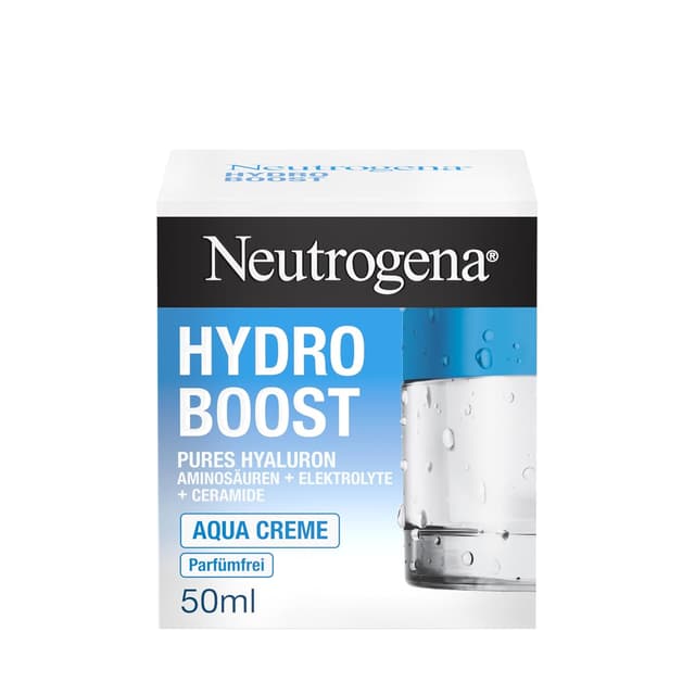 Thumbnail 6 de Neutrogena Hydro Boost Aqua Intensivpflege mit Hyaluronsäure – feuchtigkeitsspendende Tagescreme für trockene Haut (50 ml)