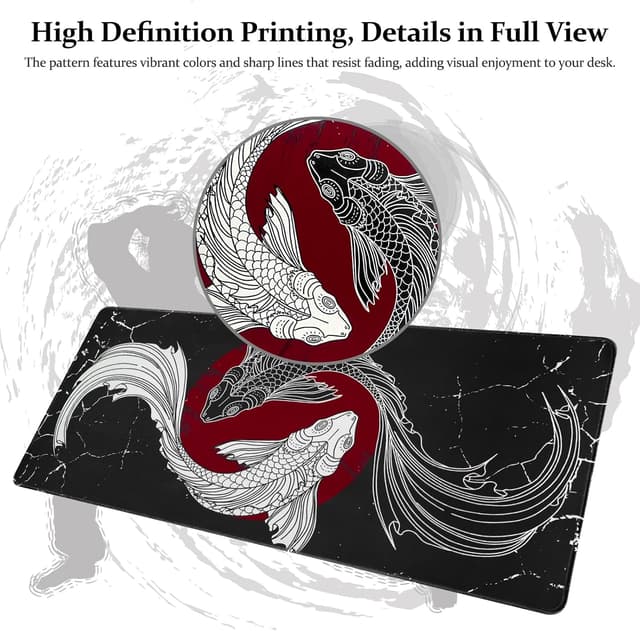 Detalle 2 de Zindoo XXXL Gaming Mouse Pad Large 1200x600mm (Non-slip rubber base)