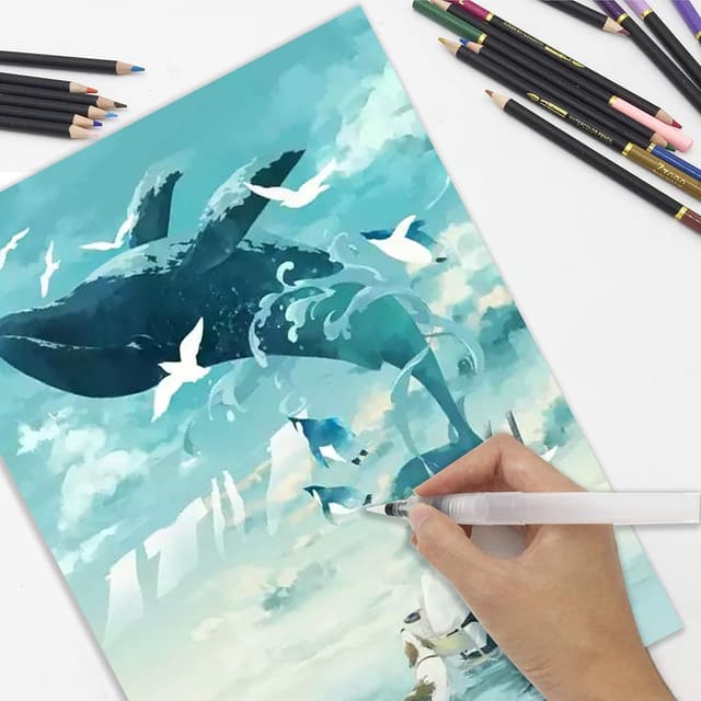 Thumbnail 4 de tvfly Matite acquerellabili 72 pezzi 🎨