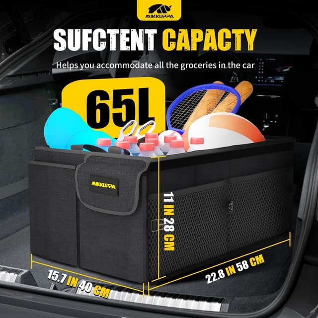 Detalle 2 de MIKKUPPA 65L Trunk Organizer