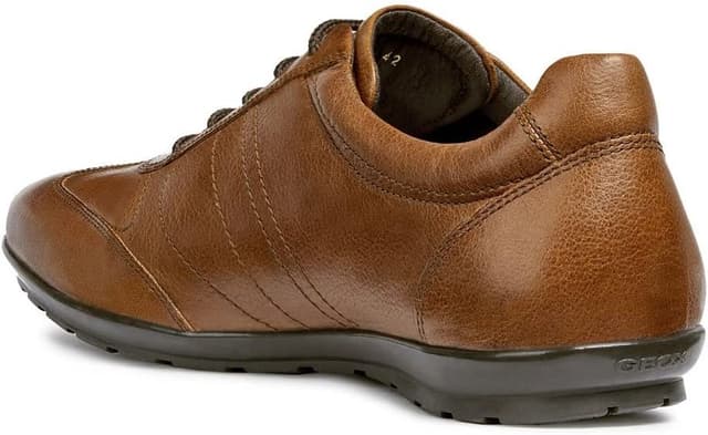 Detalle de Geox U SYMBOL Herren-Sneakers aus Smooth Leather für Lifestyle & Outdoor