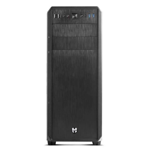 Detalle 2 de Nox Hummer ZS Negra: semitorre compacta con ventana lateral y buen soporte de ventilación