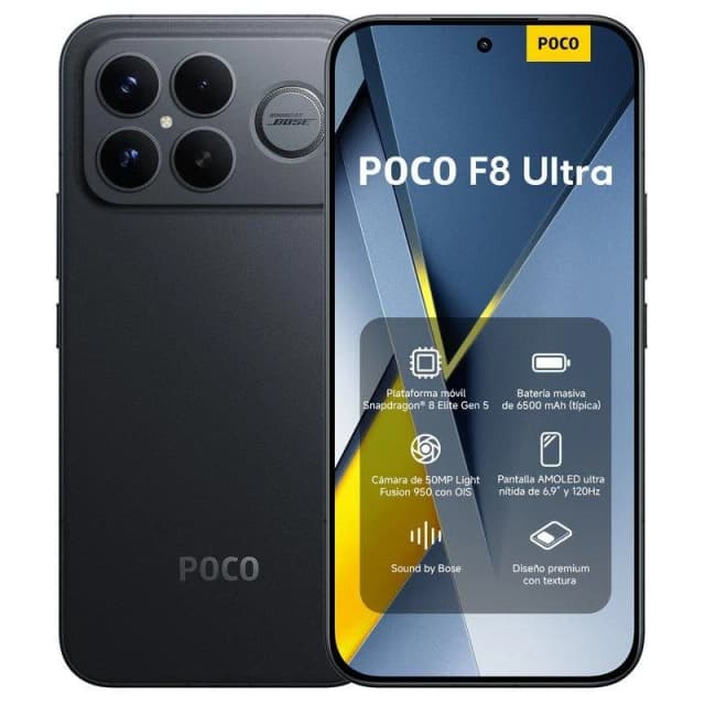 Imagen de POCO F8 Ultra 16GB 512GB Negro 6.9" AMOLED 5G en OfertitasTOP