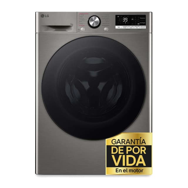 Detalle de LG F4WR7009AGS Lavadora 9 kg 1400 rpm