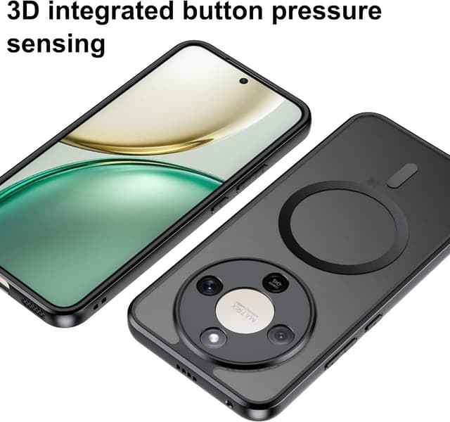 Thumbnail 6 de FDHYFGDY Magnetische Schutzhülle für Honor Magic 8 Lite – ultradünnes PC-Case mit rutschfestem Silikon