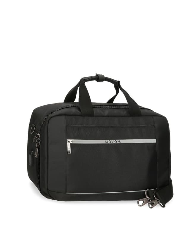 Detalle de Movom Trimmed 20L Bolsa de viaje negro