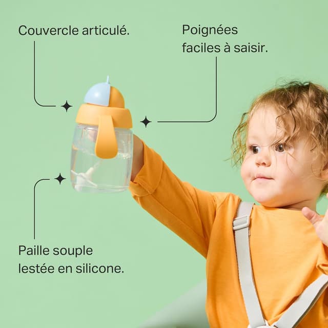 Thumbnail 3 de Tommee Tippee tasse à paille 240ml 🥤