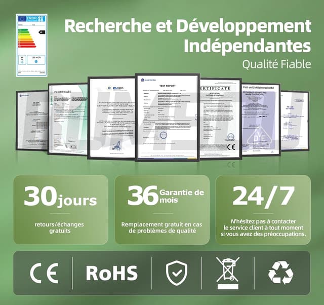 Thumbnail 5 de BUMSOU QU119 Ventilateur extracteur 100mm