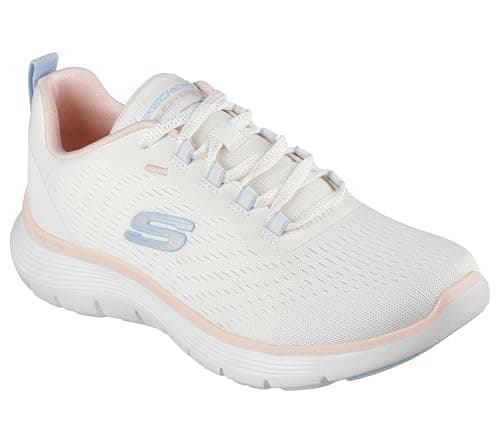 Detalle 2 de Skechers Flex Appeal 5.0 para mujer en color Natural (talla 38.5 EU)