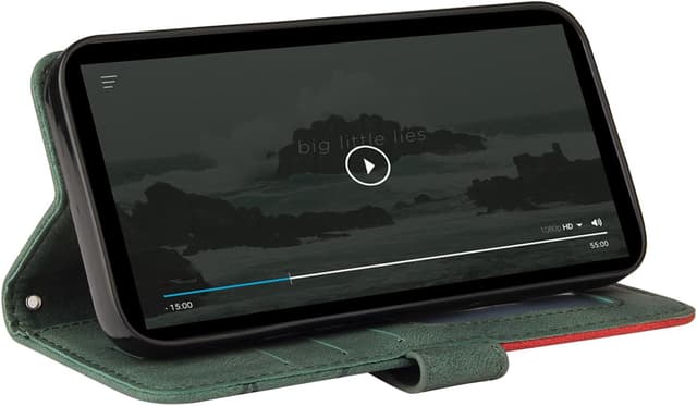 Detalle de CXTCASE Galaxy S25 Ultra Flip Case mit 3 Karten