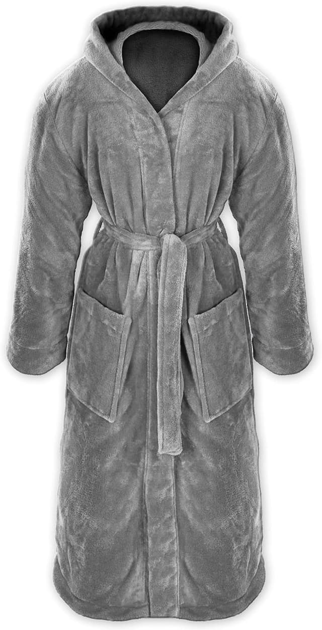 Imagen de Gräfenstayn Kuschelfleece Bademantel S-XXXL en OfertitasTOP