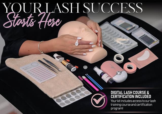 Detalle 2 de TwoWin Upgrade All-in-One Wimpernverlängerung Set 🎀