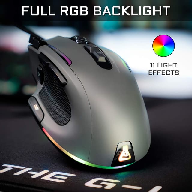 Detalle de THE G-LAB Kult Nitrogen Core Mouse 10000 DPI