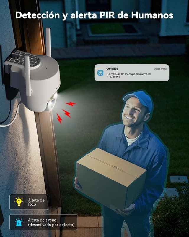 Thumbnail 5 de COCOCAM 4K 8MP Cámara vigilancia solar 6W