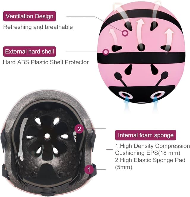 Detalle de Kids bike helmet 2 to 8, 50 54 cm