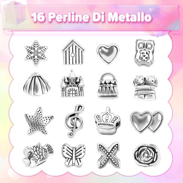 Detalle de BIIB Regalo Kit Braccialetti Bambina 24 cm