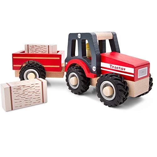 Thumbnail 1 de New Classic Toys Tracteur avec remorque đźšś