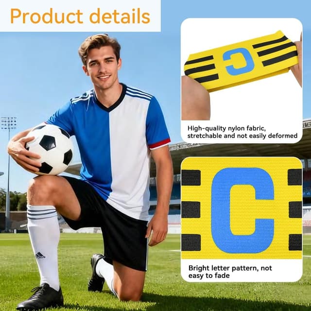 Thumbnail 2 de Ulluthu Kapitänsbinde verstellbar 4er Set