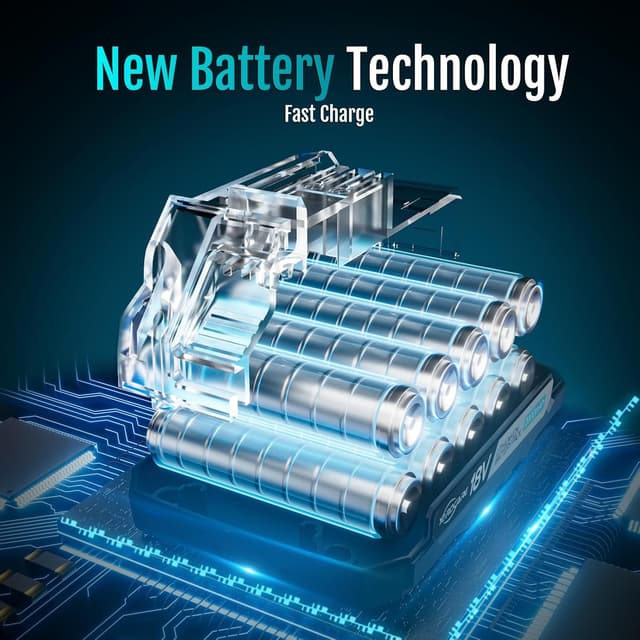 Detalle de YARDCARE Mini Motosega a Batteria da 6 pollici con pompetta olio e doppio blocco di sicurezza