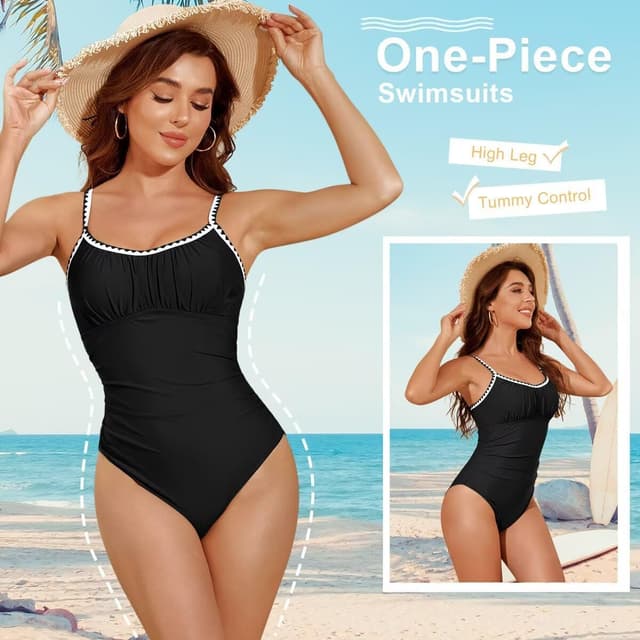 Detalle de Sillictor tummy control swimsuit