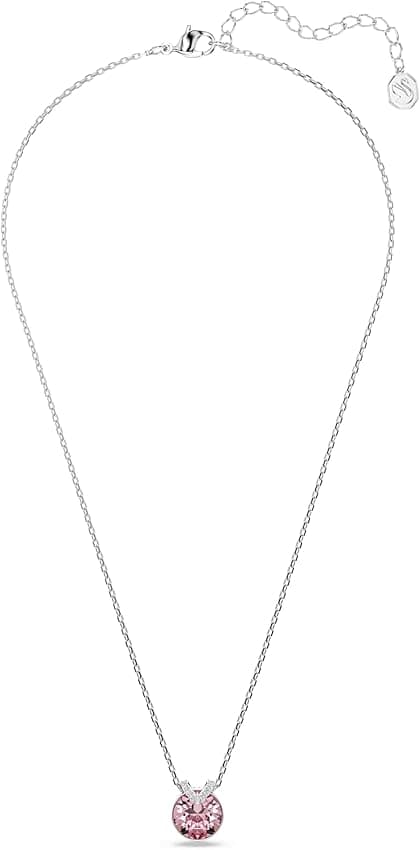 Thumbnail 6 de Swarovski Colgante Bella V rosa, talla redonda 💍