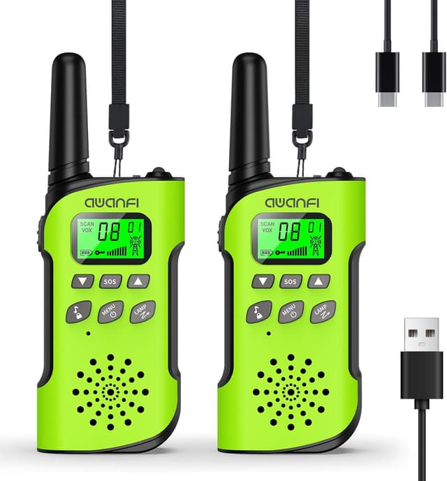 Imagen de AWANFI Walkie Talkies for Kids 1000mAh en OfertitasTOP
