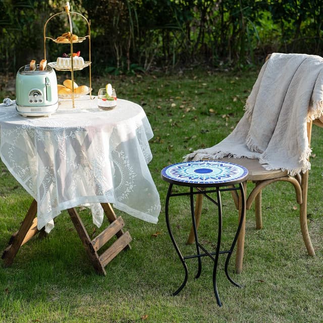 Thumbnail 6 de VONLUCE Tavolino Rotondo 35,5 cm