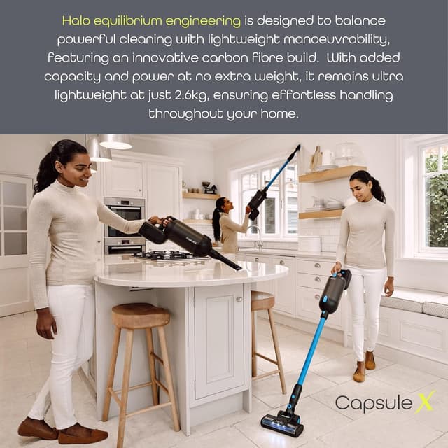 Detalle de Halo Capsule X cordless vacuum, 2.6kg