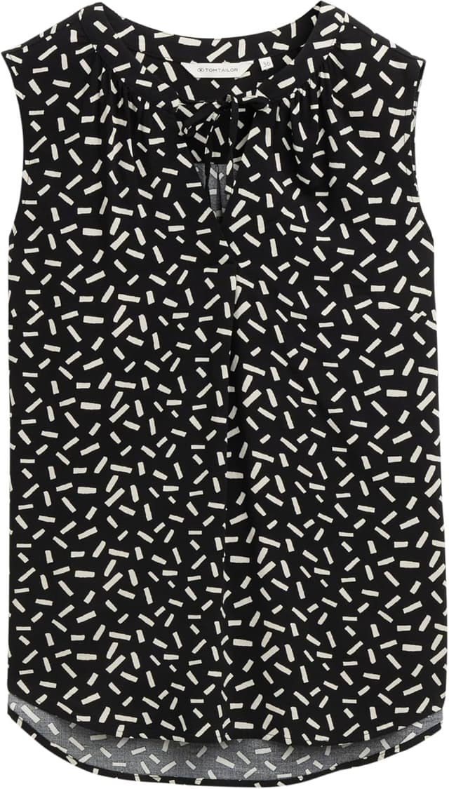 Detalle 2 de TOM TAILOR Camicia da donna senza maniche: comfort e vestibilità ottimale