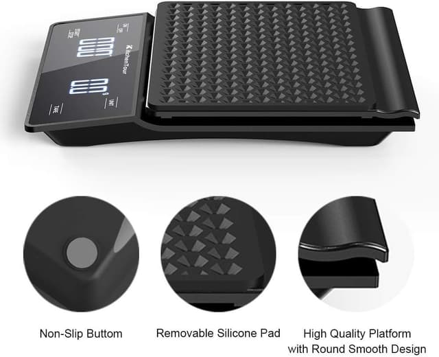 Thumbnail 3 de KitchenTour Coffee Scale 3kg Timer ⚖