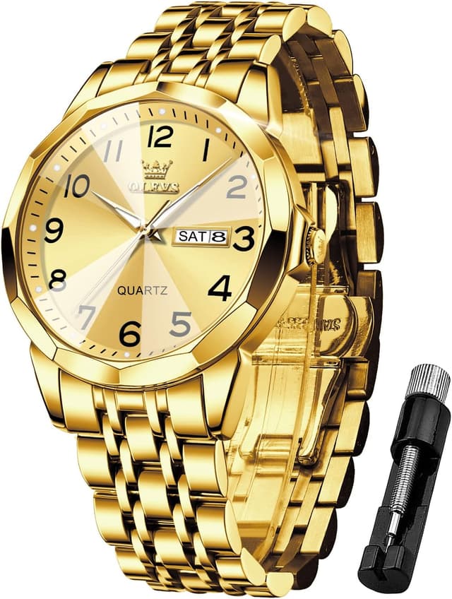 Detalle de OLEVS Business-Uhr mit 30 m Wasserdichte