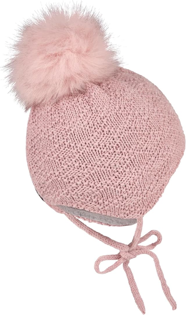 Thumbnail 1 de Sterntaler Strickmütze Mädchen Struktur 47 Beerenrosa