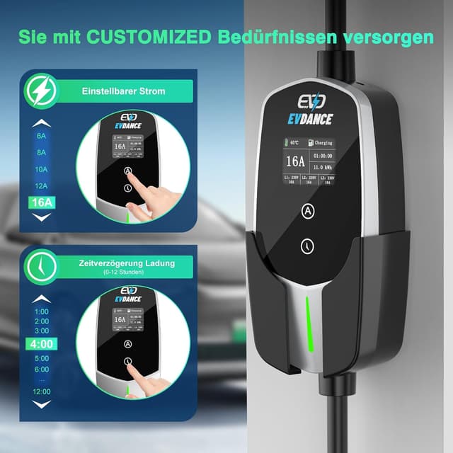 Detalle 2 de EVDANCE Mobile Wallbox 11 kW