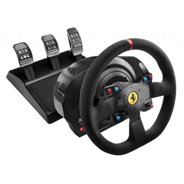 Detalle de Thrustmaster T300 Ferrari Alcantara 1080º