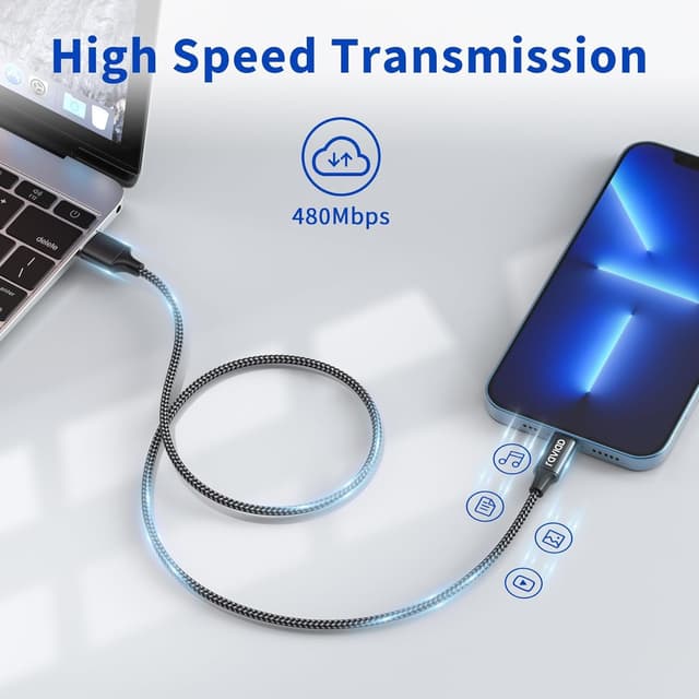 Thumbnail 5 de RAVIAD iPhone Ladekabel 3M 2er Pack