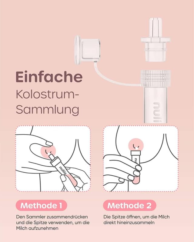 Detalle 2 de Nuliie Colostrum Collector Kit 12-tlg. 7 ml